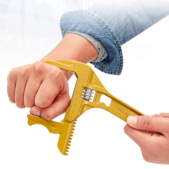 Bathroom adjustable wrench