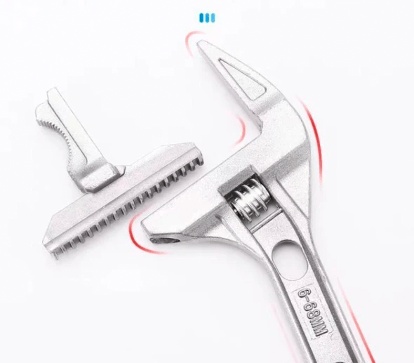 Bathroom adjustable wrench