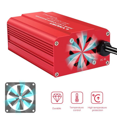 300W Car Power Inverter Adapter 12V to 110V AC with 4.2 A Dual USB