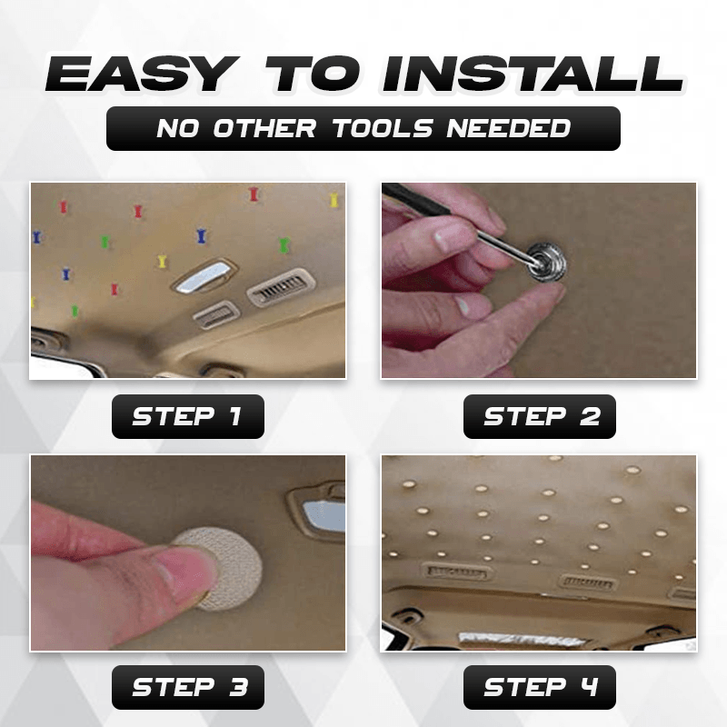 Car Roof Sagging Repair Buckles