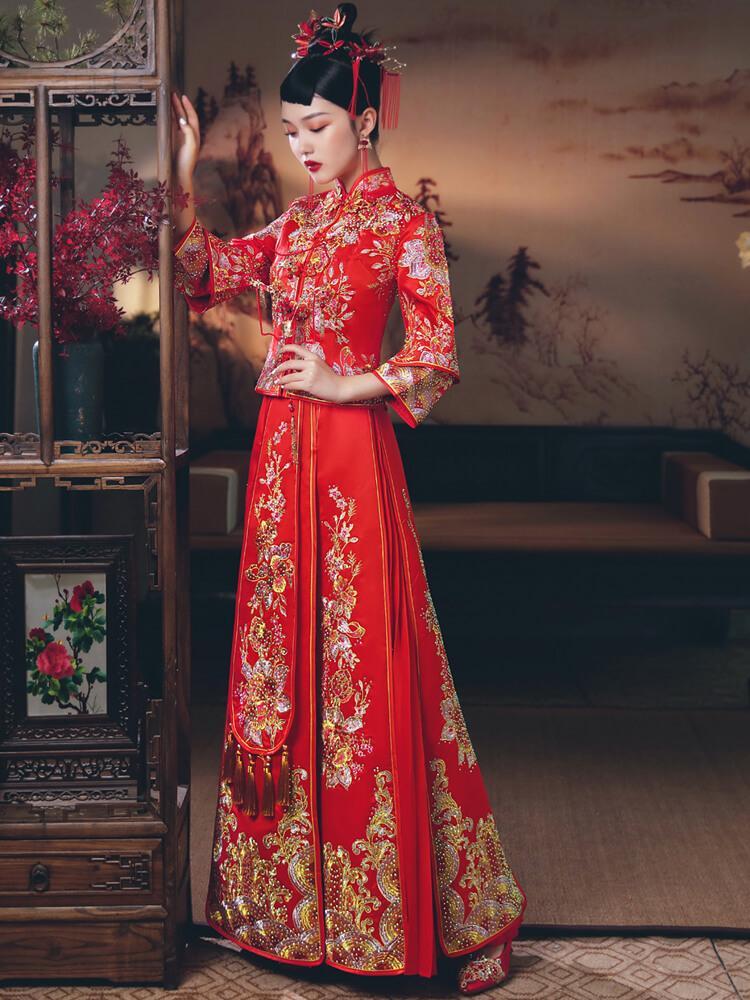 Chinese Wedding Dress For Bride