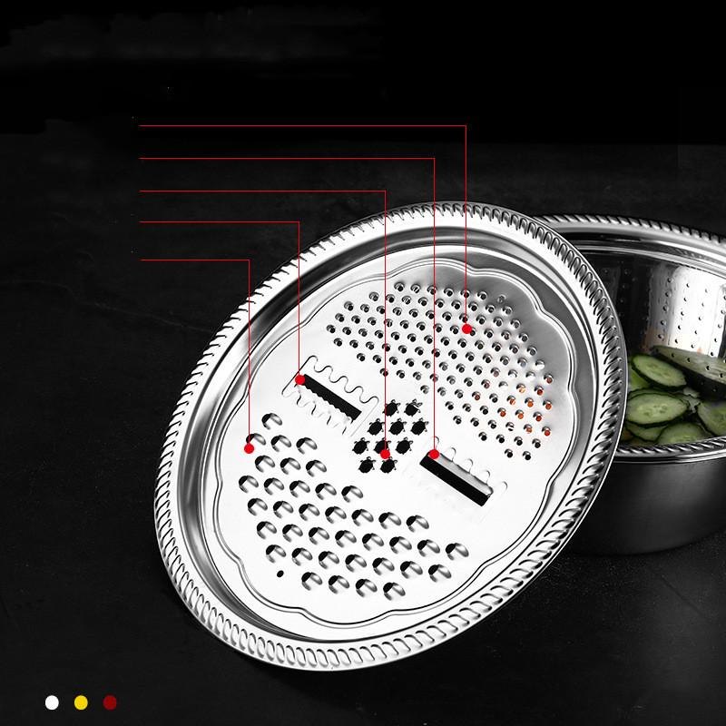 CleverGrate™  Multifunctional Stainless Steel Basin Grater