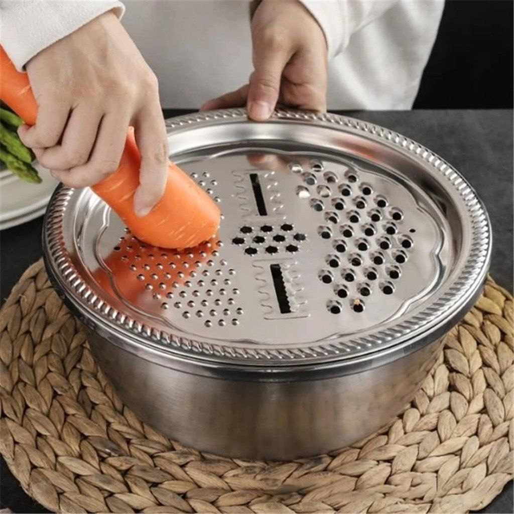 CleverGrate™  Multifunctional Stainless Steel Basin Grater