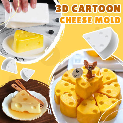 3D Cartoon Cheese Mold