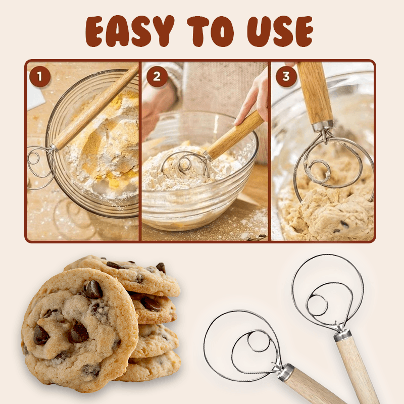 Danish Dough Whisk