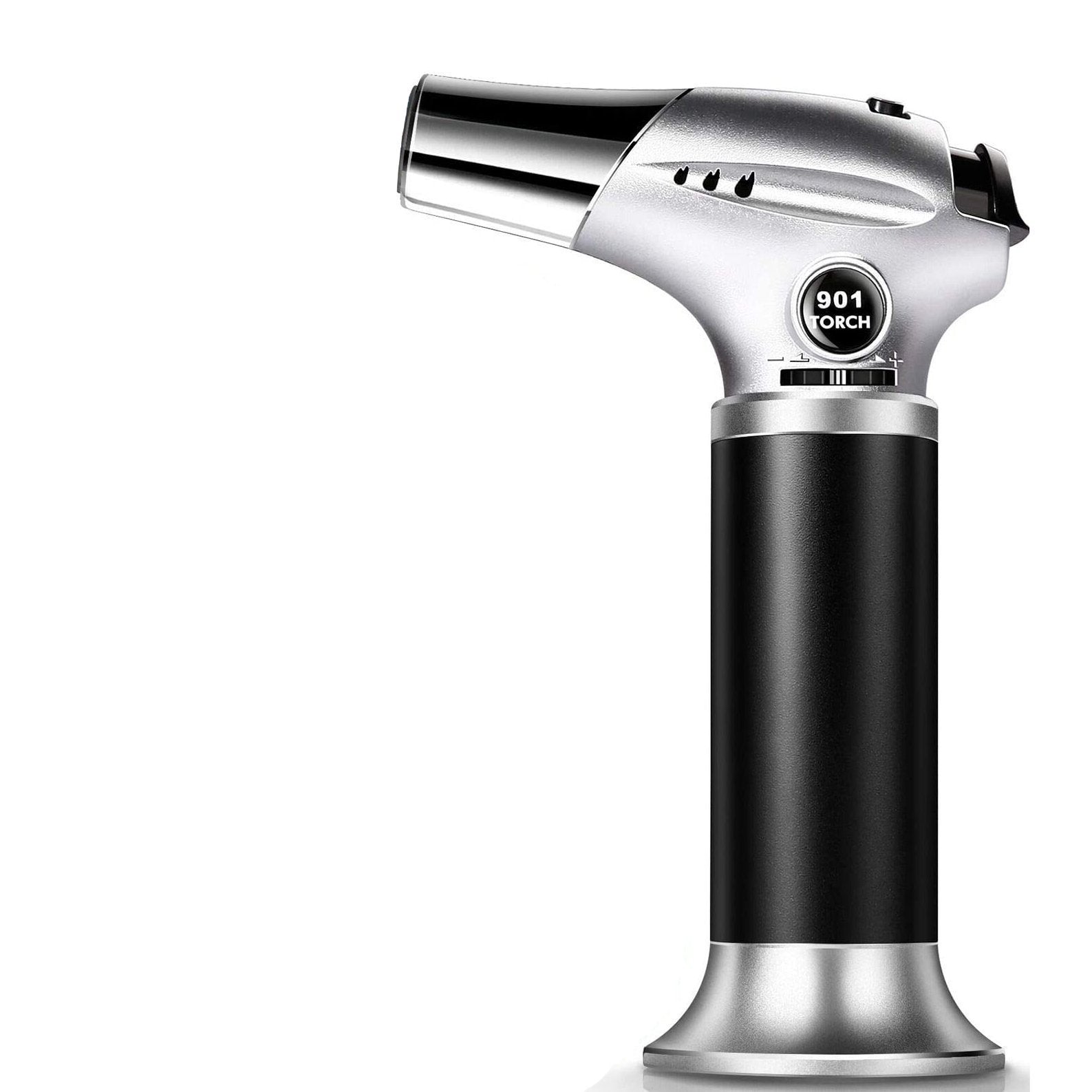Cooking Culinary Torch : Kitchen Butane Blow Torch Refillable , Safety Lock Torch