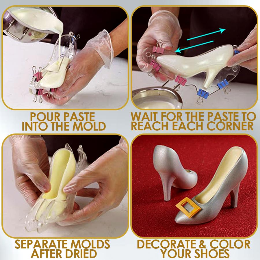 Deluxe 3D High Heel Mold