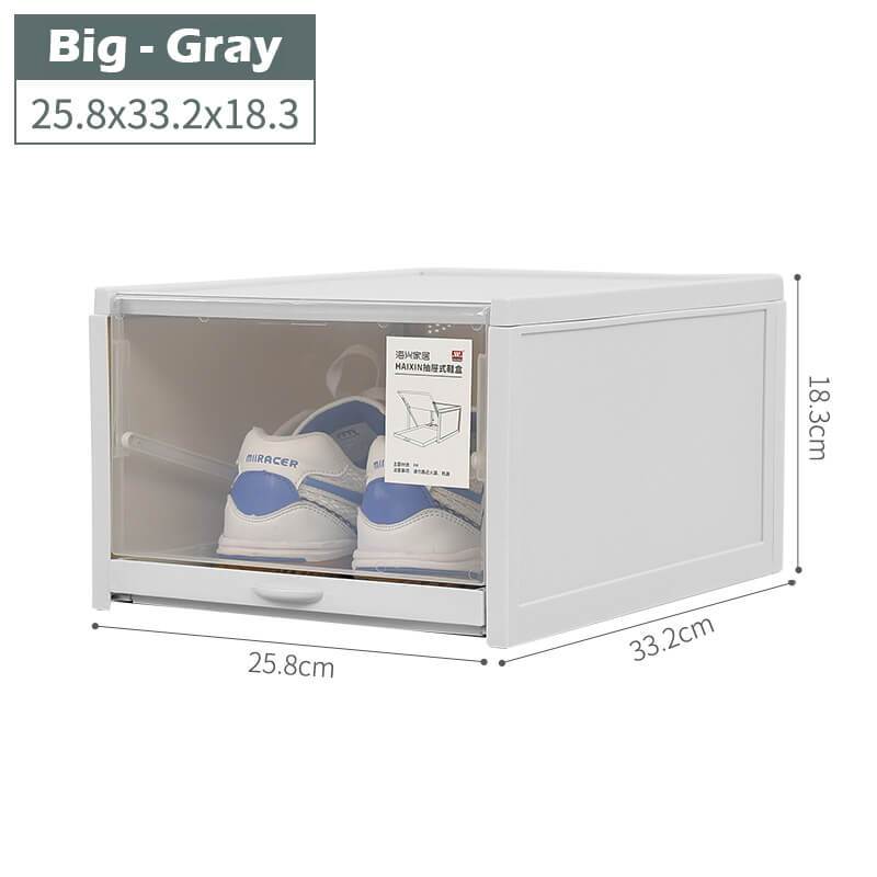 3Pcs Space-Saving Storage Shoe Box,Organizing Box