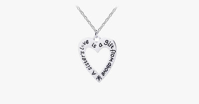 A Sister's Love is a Gift From Above - Pendant