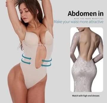 Backless Body Shaper Bra