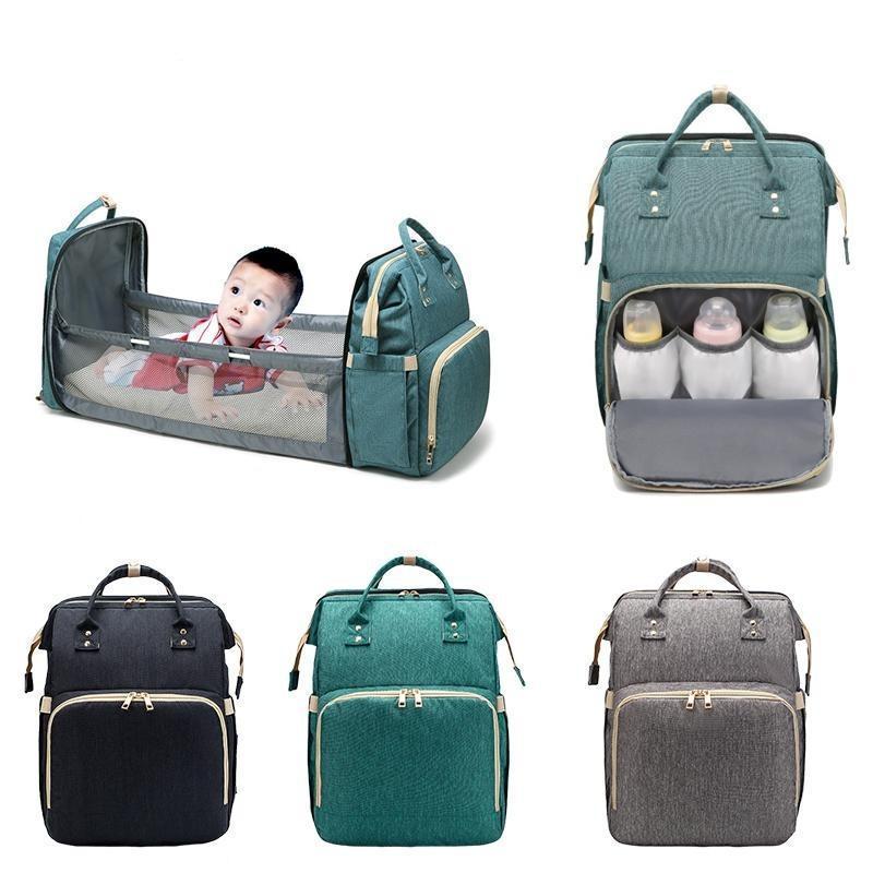 2 in 1 Multi-functional Travel Mommy Bag