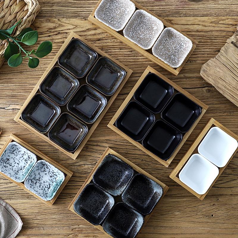 Ceramic Snack Serving Dish Sets