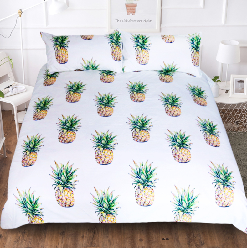 Bedding With Duvet Cover Sheet and Pillow Case Cover