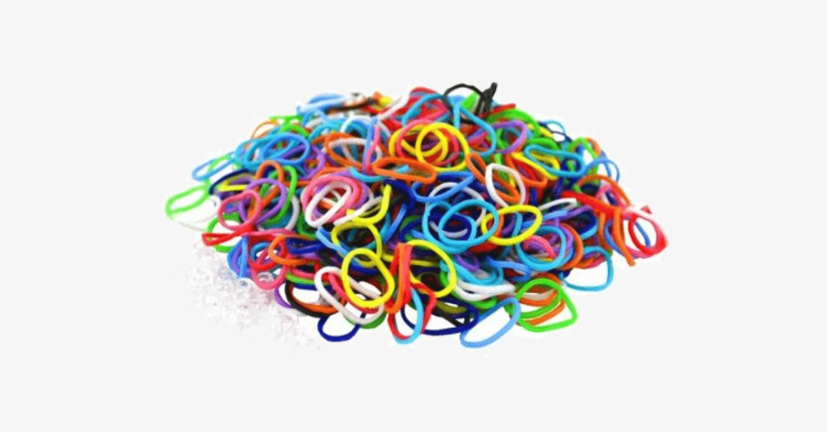 Colorful Loom Bands – 600 Pieces of Vibrant Hues