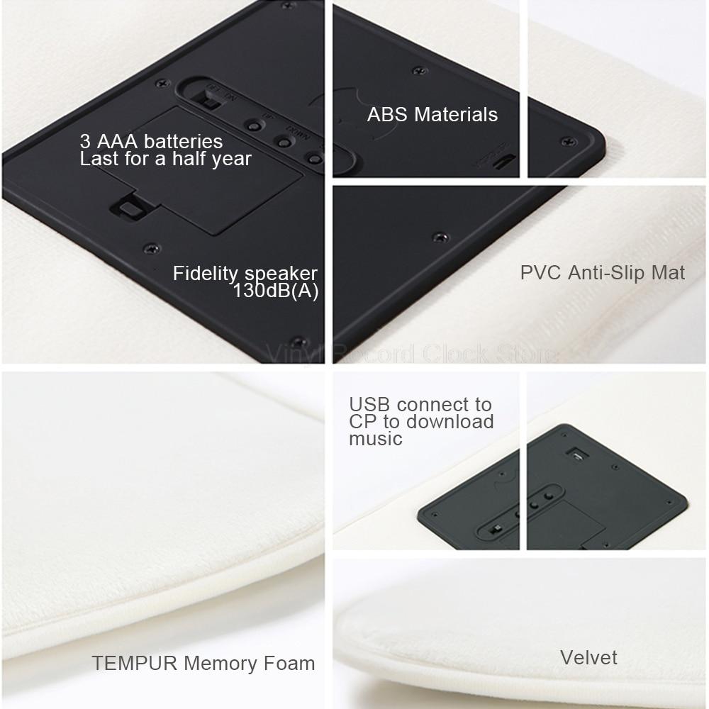 Carpet Bedroom Anti-Slip Mat Student Lazy Alarm Clocks