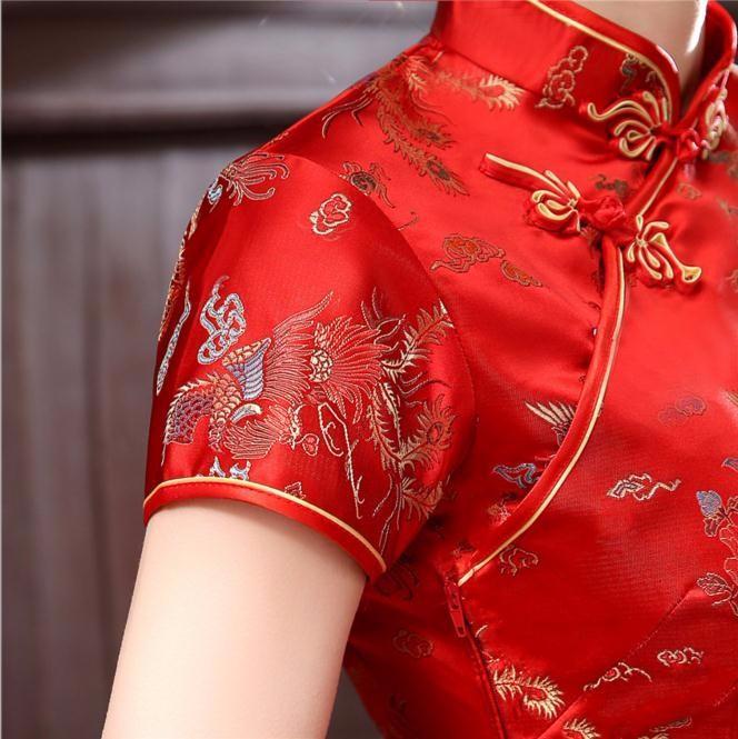 Classic Chinese Women Traditional Long Cheongsam
