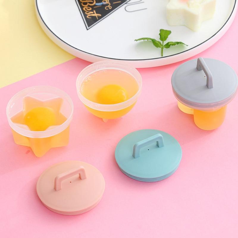 4Pcs/set Plastic Cute Egg Cooker