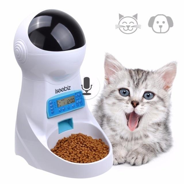 Pet Snack Dispenser With Wifi & Attached Camera