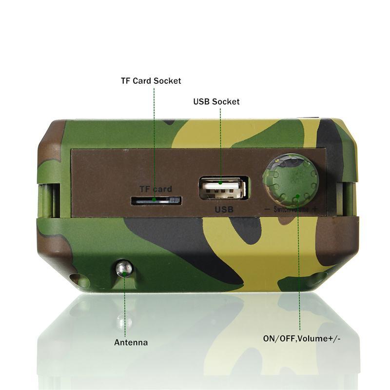48W/38W Hunting Decoy Calls - Electronic Bird Caller- MP3 Speaker Remote Controller Kit