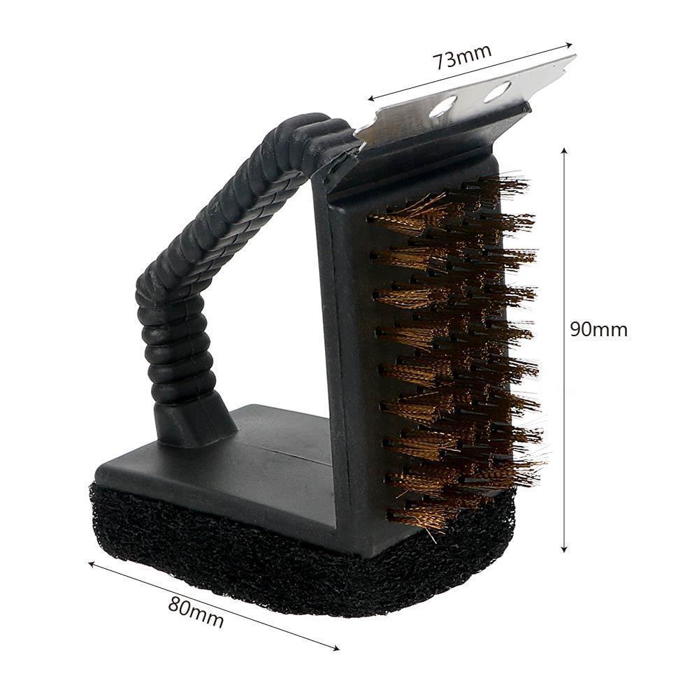 3 in 1 Corner Copper Wire Brush Steel Wire