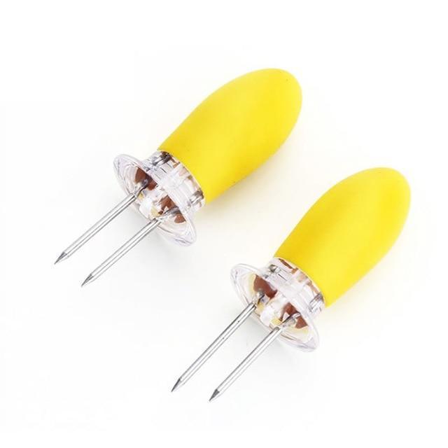 2Pcs BBQ Corn Forks Set