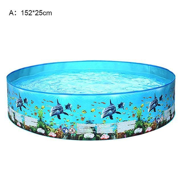 110/128/155CM Rectangular Inflatable Swimming Pool