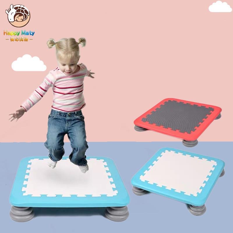 Children's Indoor Trampoline - Kindergarten Outdoor Sensory Training Toys