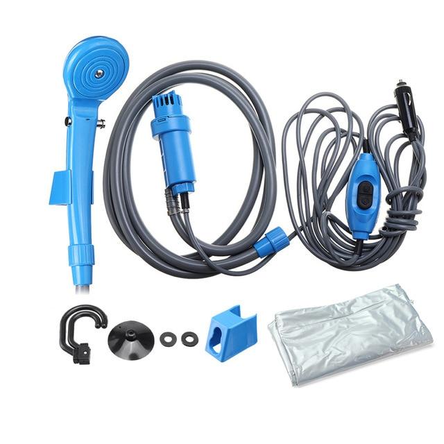 Battery Powered Camping Shower Rechargeable with Pump