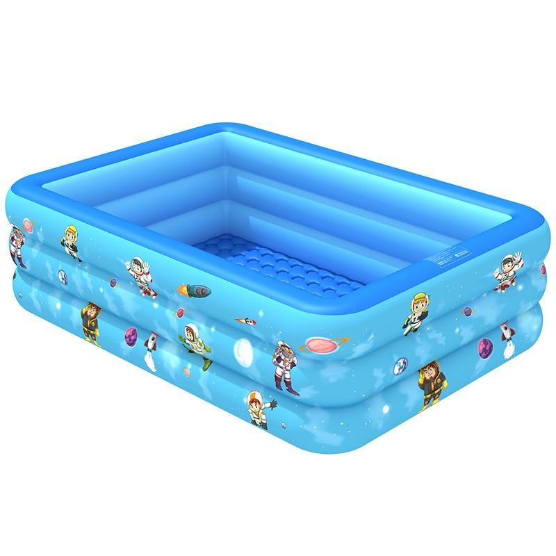 120/130/150/180/210 CM Rectangular Inflatable Swimming Pool