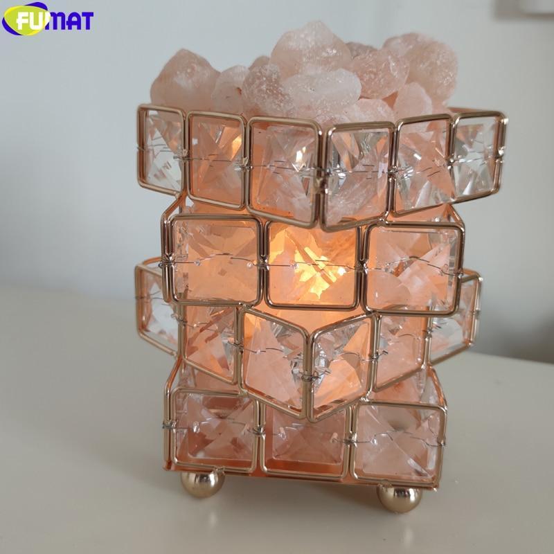 Crystal Rubik's Cube Himalayan Salt