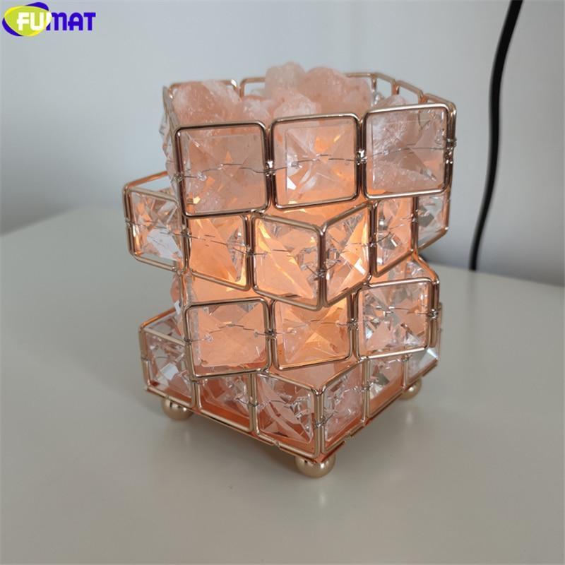 Crystal Rubik's Cube Himalayan Salt