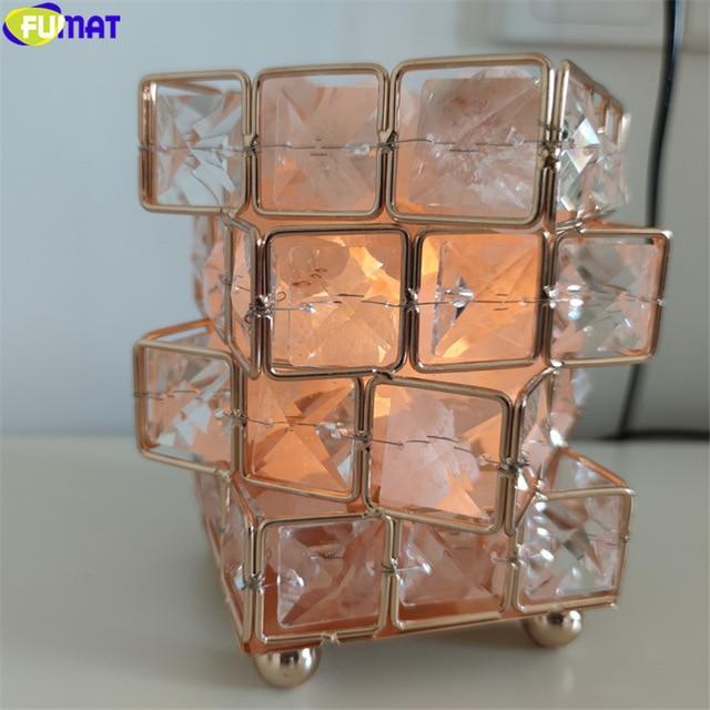 Crystal Rubik's Cube Himalayan Salt