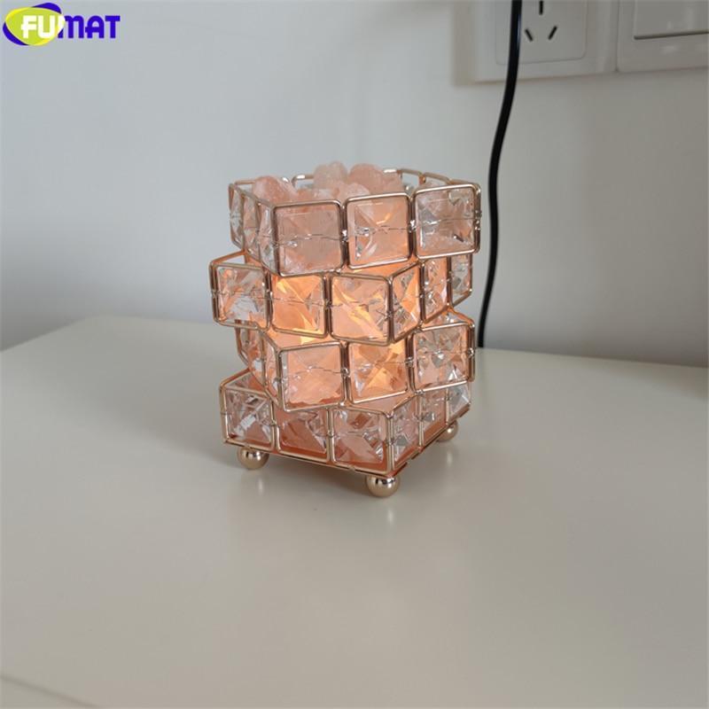 Crystal Rubik's Cube Himalayan Salt