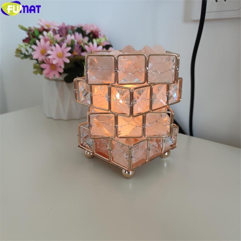 Crystal Rubik's Cube Himalayan Salt