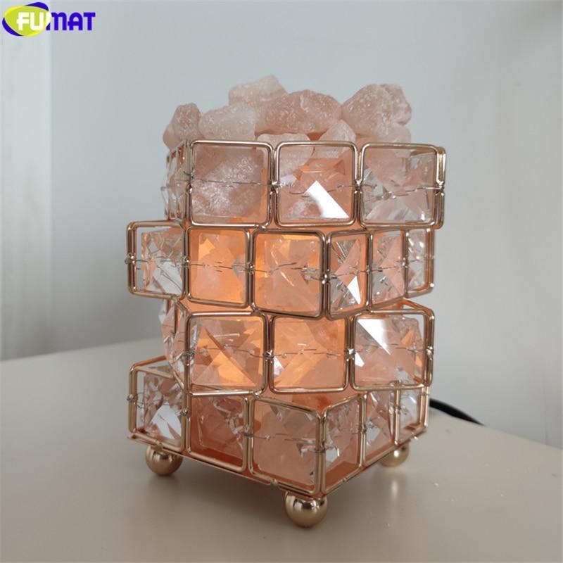 Crystal Rubik's Cube Himalayan Salt
