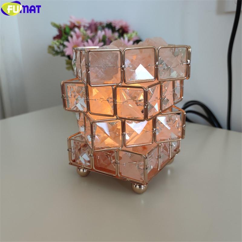 Crystal Rubik's Cube Himalayan Salt
