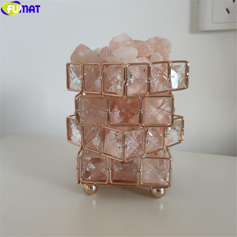 Crystal Rubik's Cube Himalayan Salt