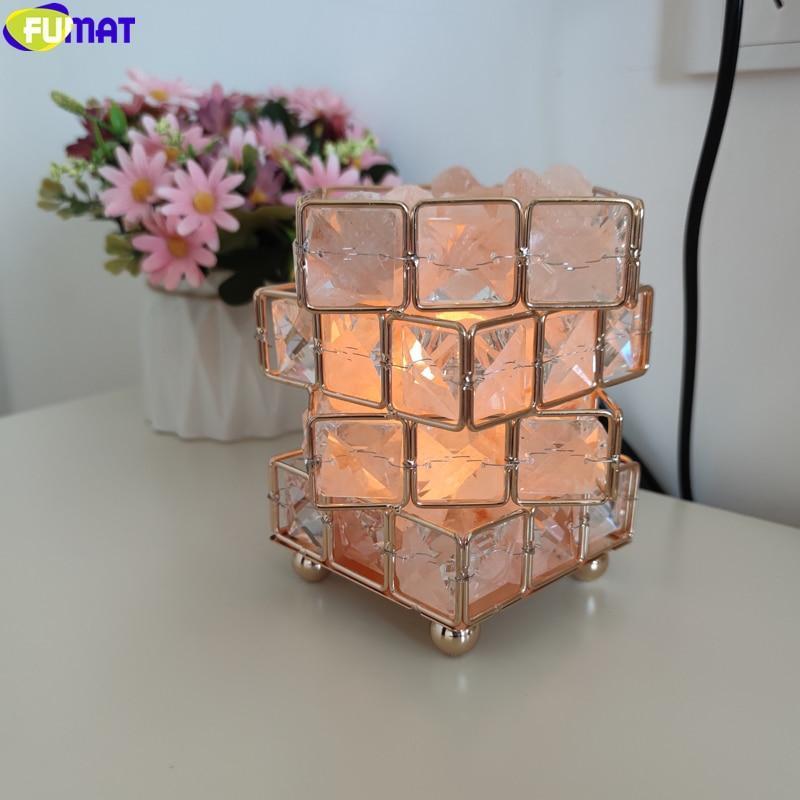 Crystal Rubik's Cube Himalayan Salt