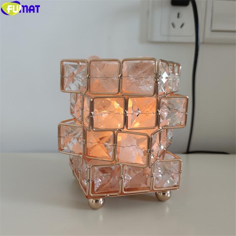 Crystal Rubik's Cube Himalayan Salt