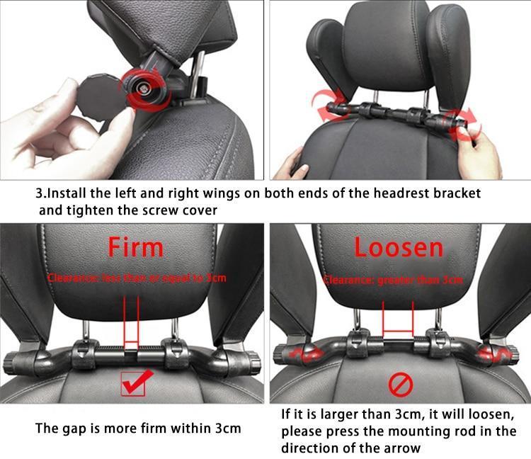 Car Neck Headrest Pillow