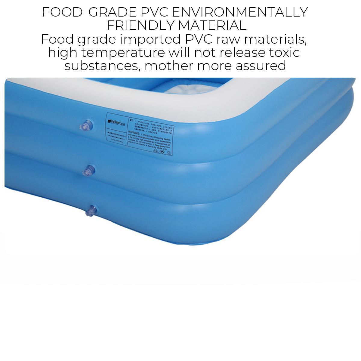 180/210/260/305mm 4Layer Rectangle Large Inflatable Swimming Pool