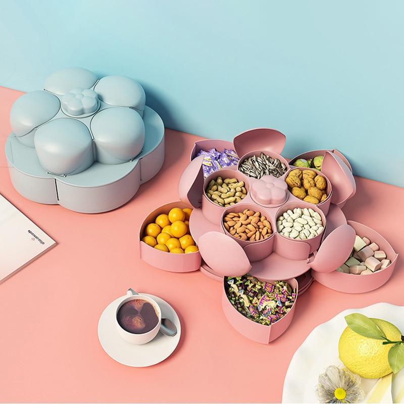 2-layer Rotating  Candy Box