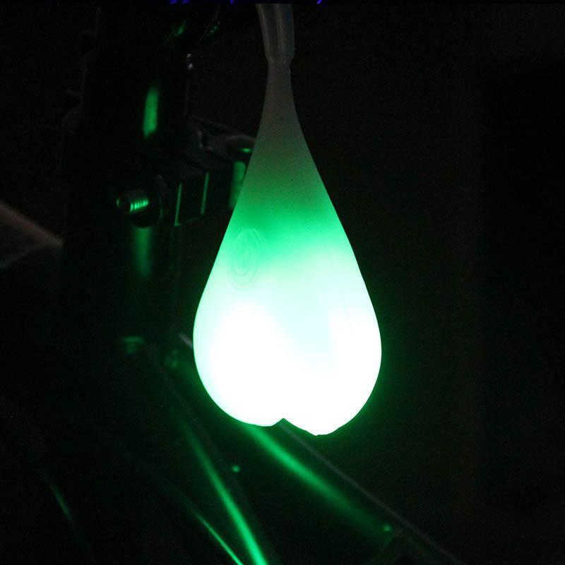 Bike Light Heart Shape Cycling Balls Night Warning Led