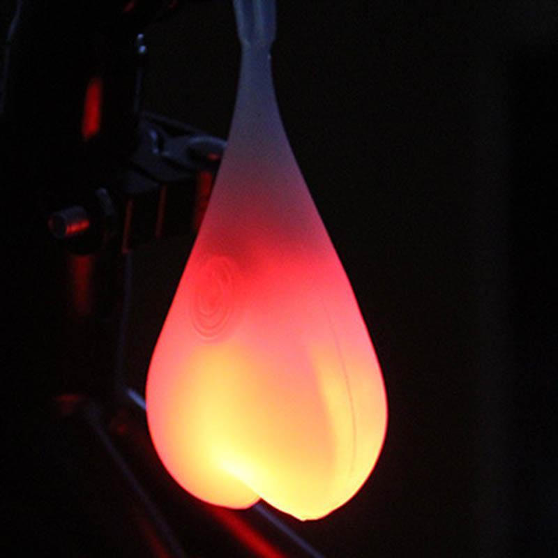 Bike Light Heart Shape Cycling Balls Night Warning Led