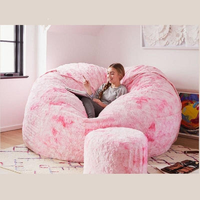 7FT 183cm Fur Giant Washable Bean Bag