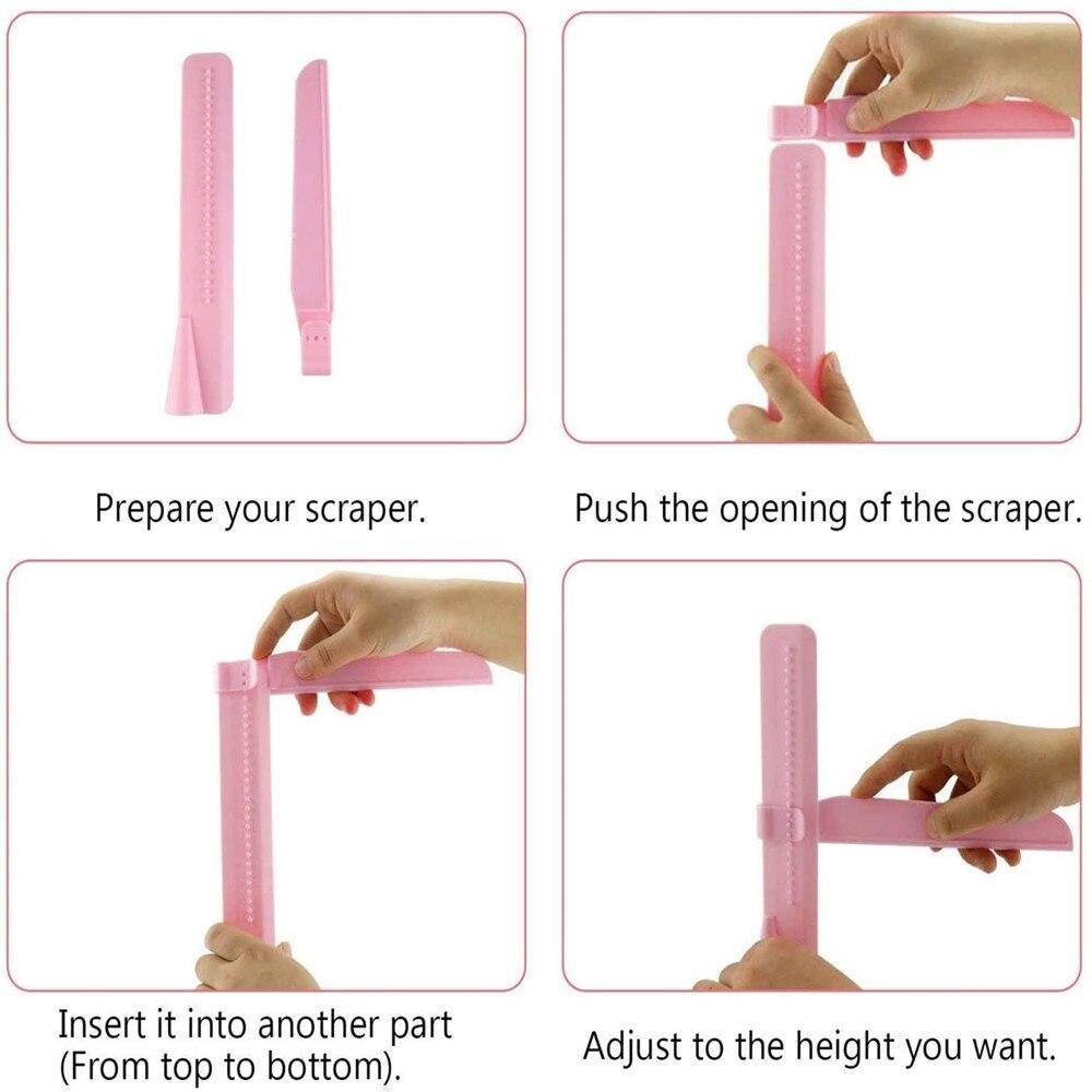 Adjustable 1pcs  Cake Scraper