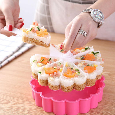 Creative Heart Shape Sushi Mold Set