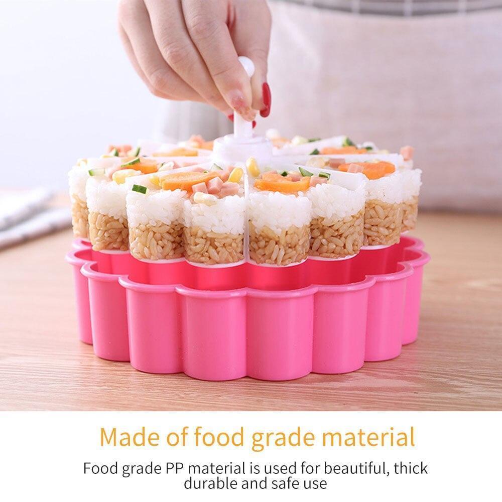 Creative Heart Shape Sushi Mold Set