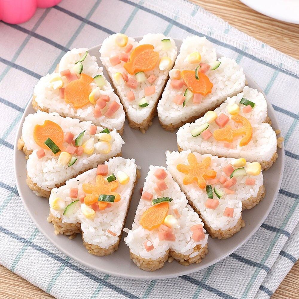 Creative Heart Shape Sushi Mold Set