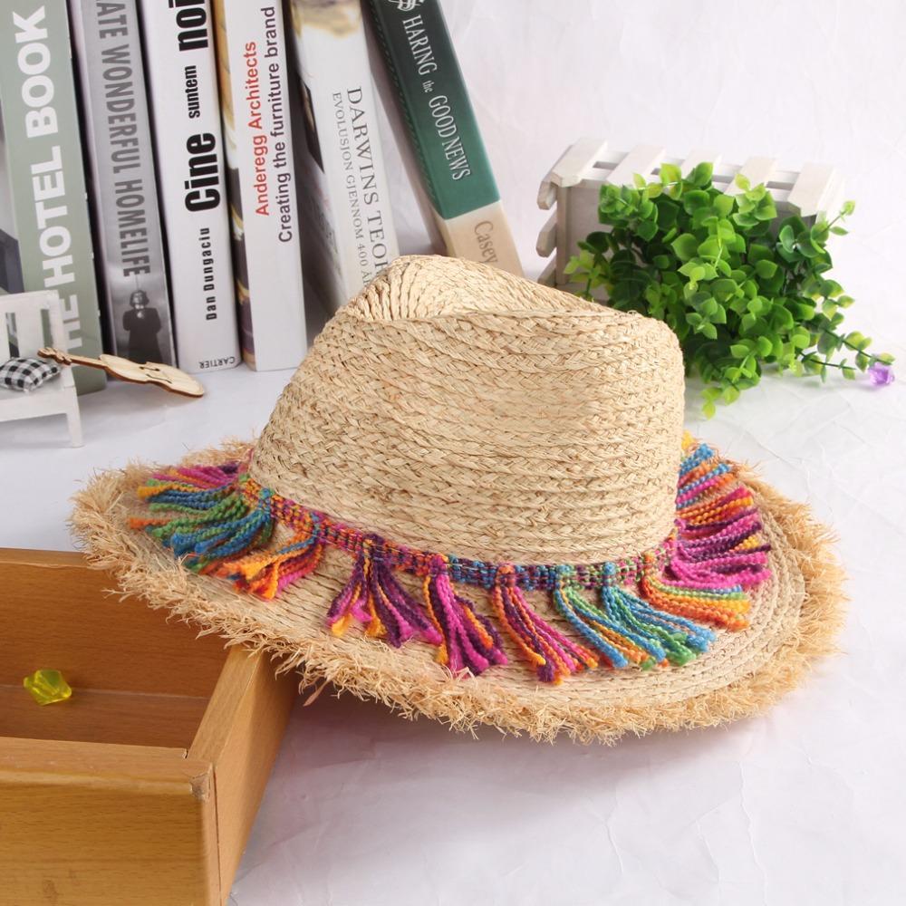 Bohemian Ethnic Beach Hats For Ladies